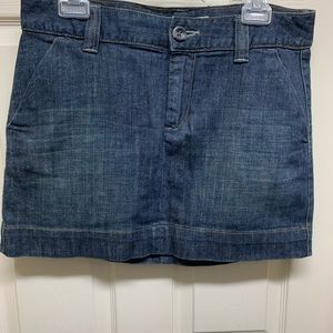 Gap jean skirt